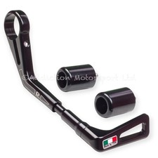 TWM Brake Lever Guard Black with Fixing Race Lever Guard for Yamaha R1 2015-on