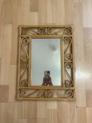 Stunning vintage bamboo rattan - stunning,