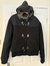 Nickelson Vintage Y2K Fur Lined Bomber Jacket Men’s Size XXL 