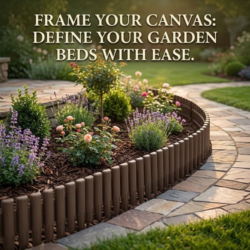 10pcs decorative garden fence - 10pcs,