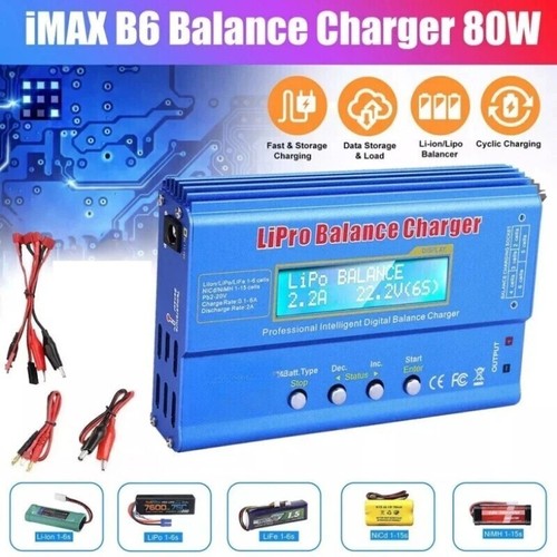 Lipo smart battery - b6, balance
