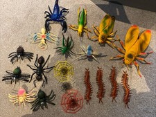 Plastic Insects Spiders