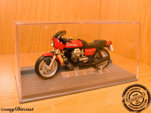 Moto guzzi mans red 24 - mans, 1/24