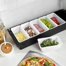 6 Compartment Trays Detachable