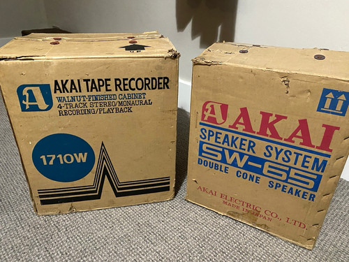 Akai 1710w reel - 1710w, reel-to-reel