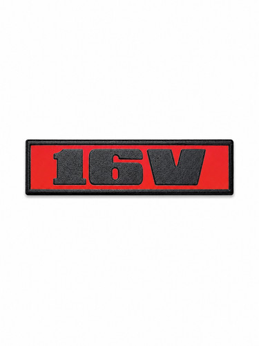 Genuine emblem rear - genuine, '16v'