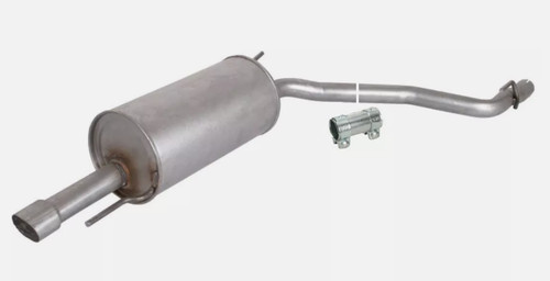 Rear silencer exhaust - silencer, for