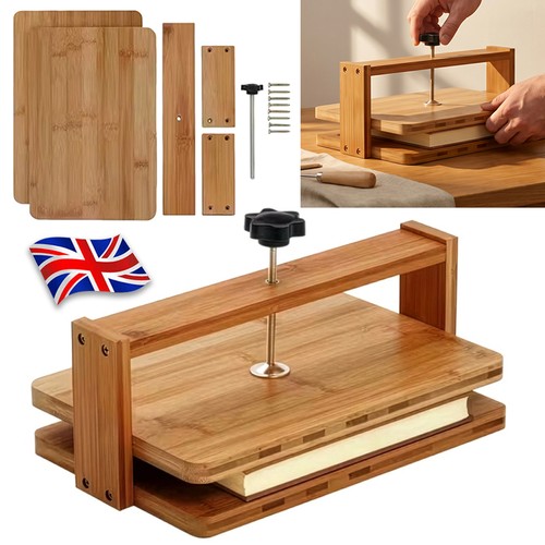 Wooden book press durable flat - book,