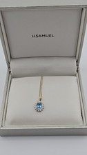 H Samuel 9ct Gold Blue And