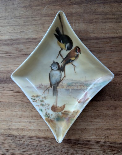 Vintage ceramic trinket dish - vintage,