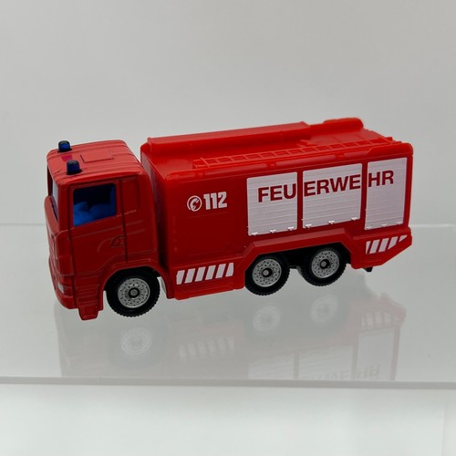 Siku red diecast toy - toy, fire