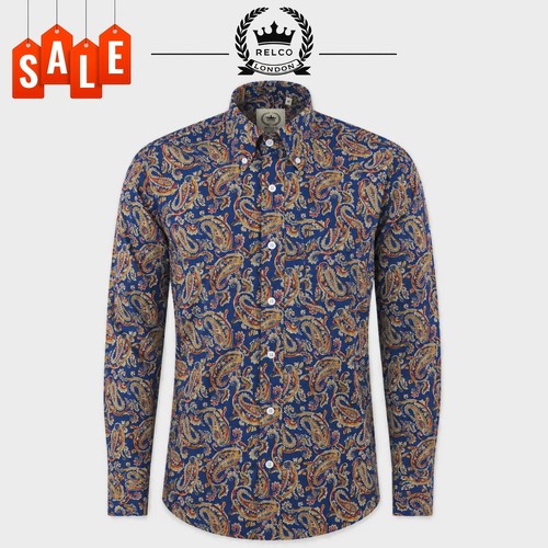 Relco paisley floral shirt - floral,