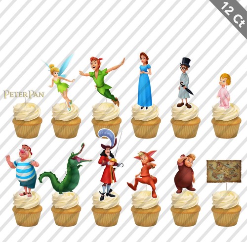 Peter pan cupcake topper - peter,
