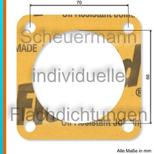 Gasket Throttle body Mercedes W109 300SEL W111 280SE/C Fintail 3.5