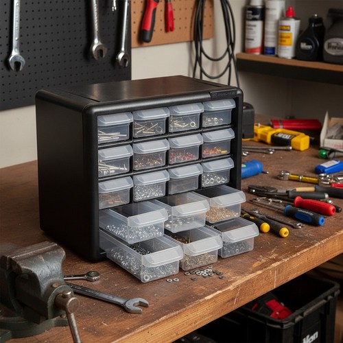 Unbreakable drawer cabinet - unbreakable, 16-drawer