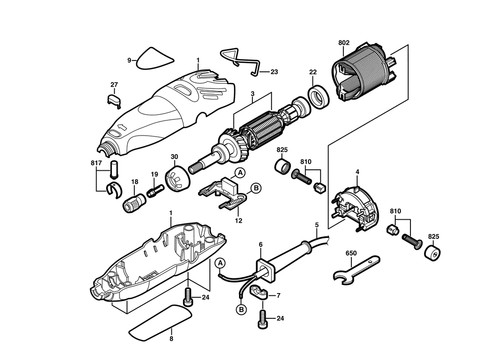Dremel 200 300 395 spares - 300,