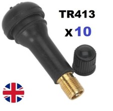 10x TR413 Tubeless Tyre Valves