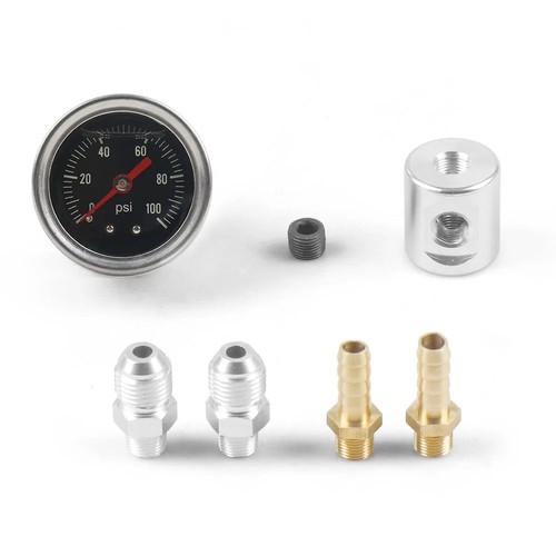 Inline fuel pressure gauge - pressure,