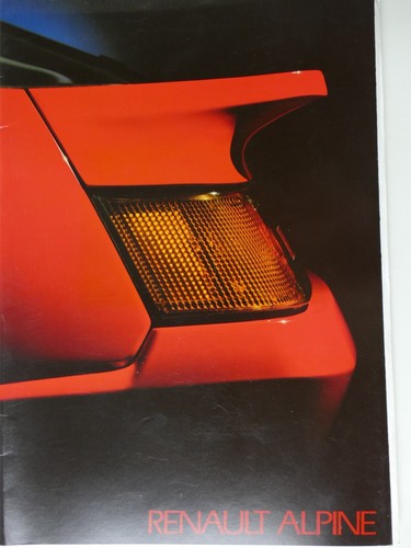 Renault catalogue dealer stamp - renault,