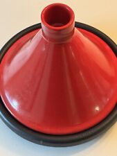Le Creuset Tagine in Red - Cast Iron + Ceramic 31cm see description