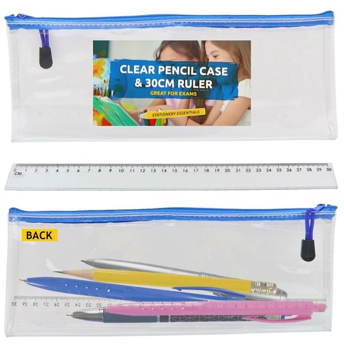 Clear pencil case - pencil,