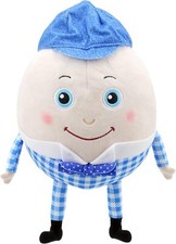 Wilberry - Humpty Dumpty Soft Toy - WB001406,Blue,white