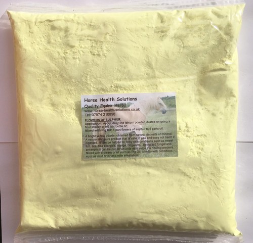Flowers sulphur powder - of,