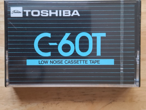 Vintage toshiba blank - c-60,