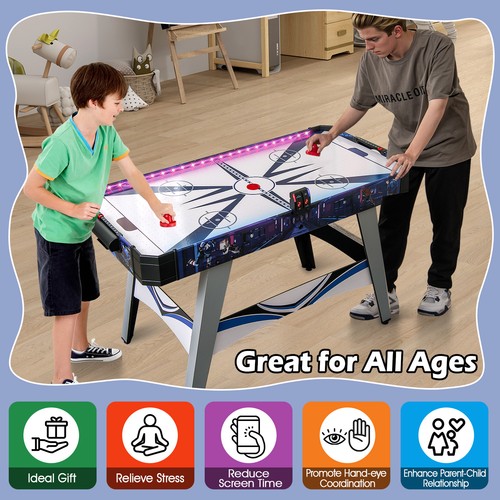 Gainoom white air hockey game - gainoom,