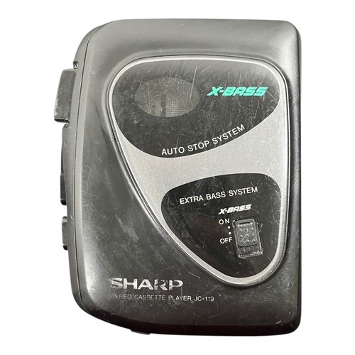 Sharp vintage stereo cassette - sharp,