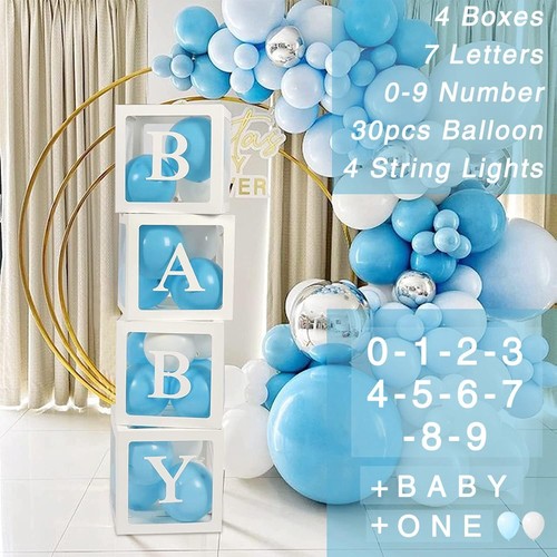 Transparent balloon boxes with - balloon,