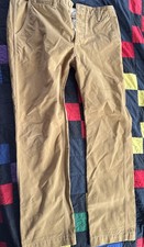 The Real McCoy's High Rise straight leg  Khaki Chino 36 x 32 made in Japan