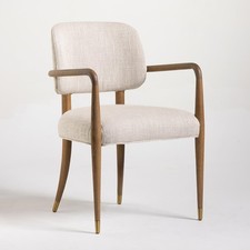 Granada Armchair Greige Linen
