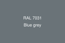 Powder coat powder Blue Grey
