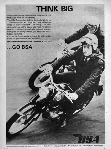 1965 bsa bantam super 175 - 1965,