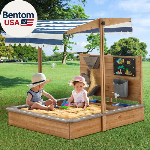 Kids large wooden sandboxes - kids,