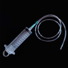 Large Capacity Syringe Reusable Pump Oil Measuring with 1M Clear Tube100-550ml