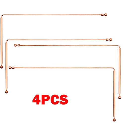 4pcs copper dowsing - 99.9%, rods