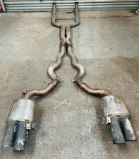 BMW F10 M5 Supersprint Quad Exhaust Mufflers Back Boxes 4X100mm Tips #077