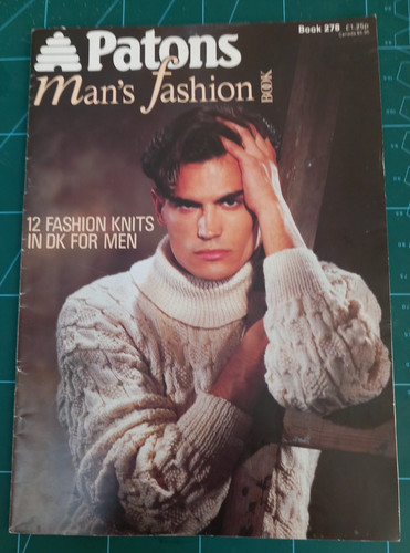Vintage knitting pattern book