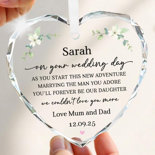 Daughter wedding day gift - day, from