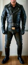 Men's Real Leather Pants