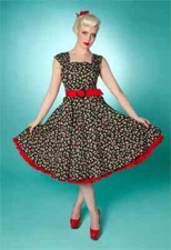 CHERRY DRESS size 12 SWING