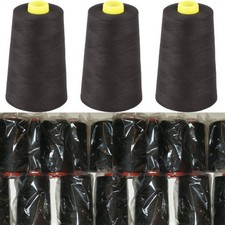 Black Overlocking Sewing