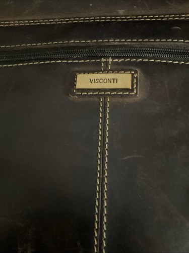 Visconti leather sachel - , /
