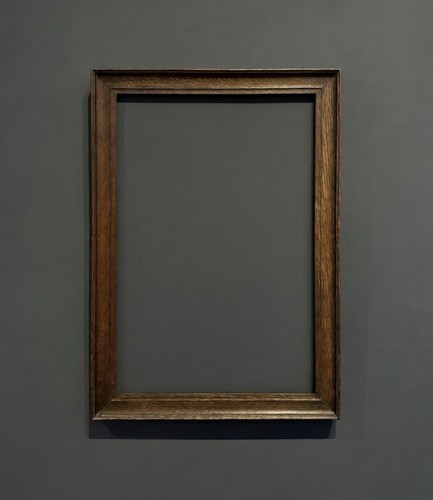 Large oak photo picture - photo, frame