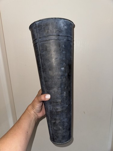 Vtg tall galvanized - galvanized, or