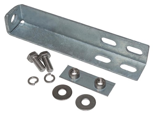 Galvanised seatbelt bracket - galvanised,