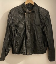 Men’s Vintage Black Leather