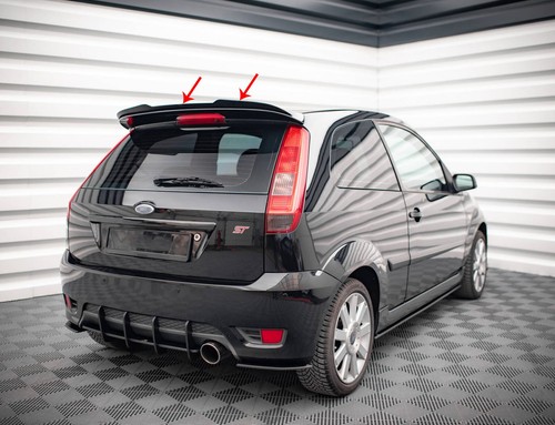 Rear trunk spoiler - trunk, lip